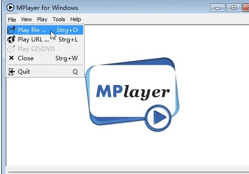 教你MPlayer播放器打开播放本地视频文件的操作教程。