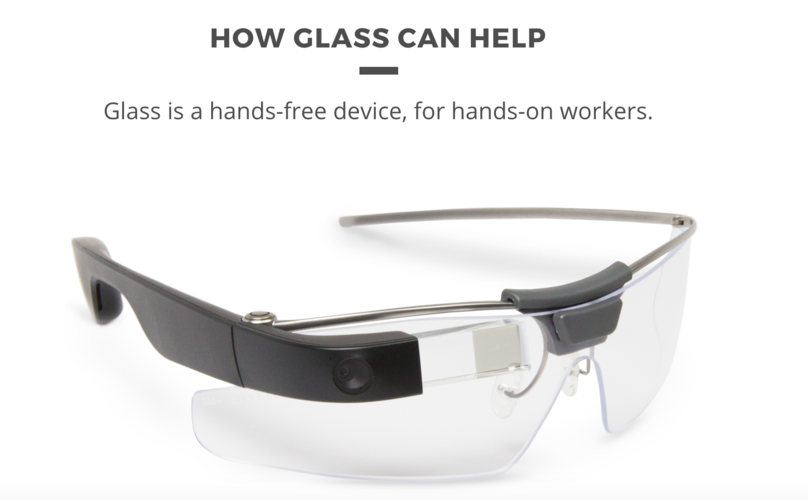 谷歌glass智能眼镜