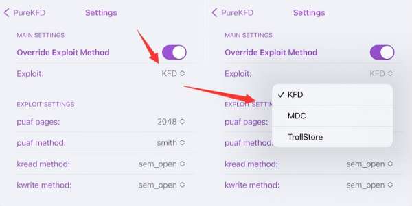 iOS16.5 PureKFD 工具，内置文件管理器
