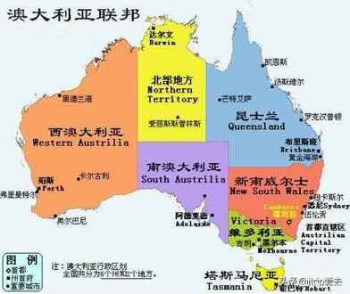 澳大利亚的经纬度是什么（澳大利亚地图位置的介绍）