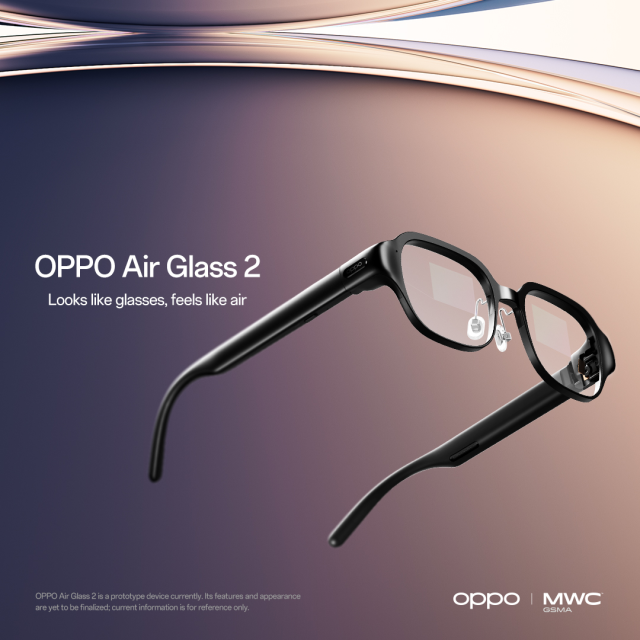 OPPO新一代智能眼镜亮相MWC2023，38g重量佩戴轻若无物