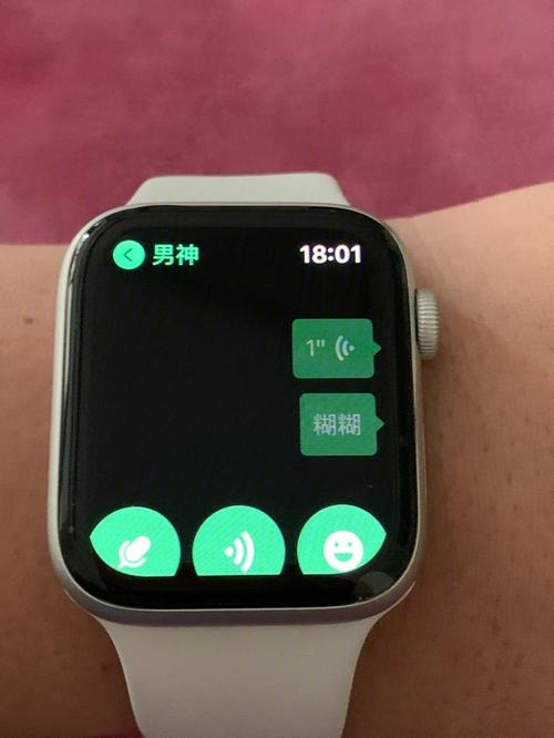 苹果智能手表微信功能