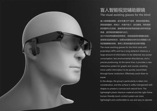 中国盲人智能眼镜